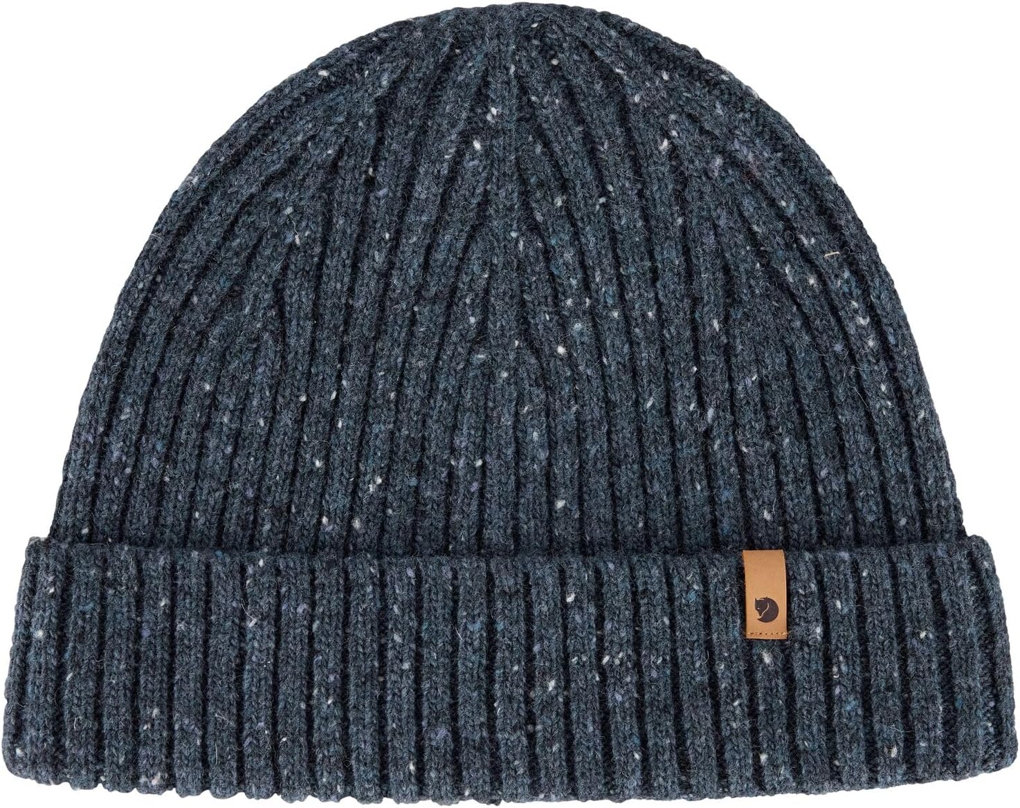 Fjallraven Ovik Neps Men's Cuffed Beanie - Mid-Height Dark Navy