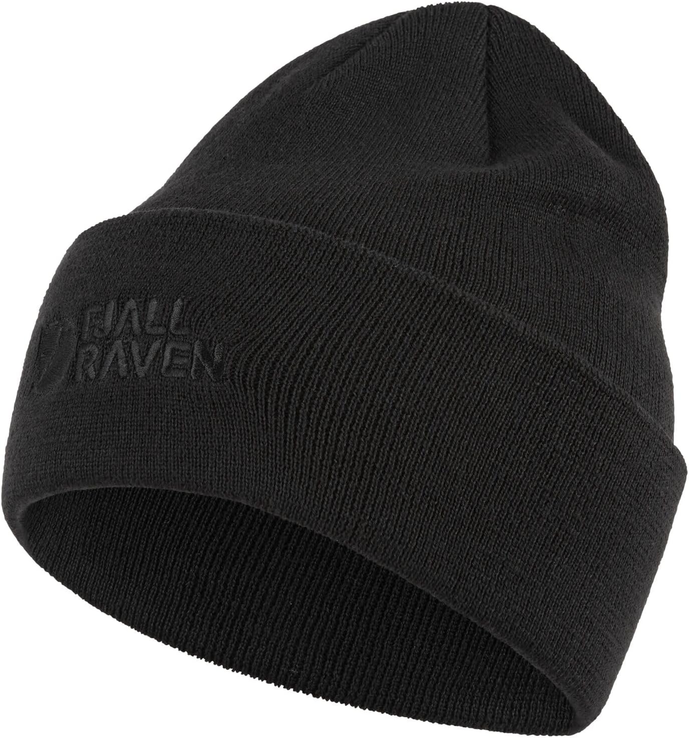 Fjallraven Vardag Men's Cuffed Beanie - Mid-Height Black