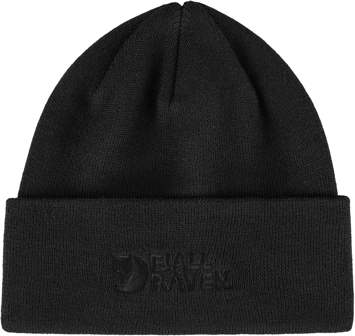 Fjallraven Vardag Men's Cuffed Beanie - Mid-Height Black