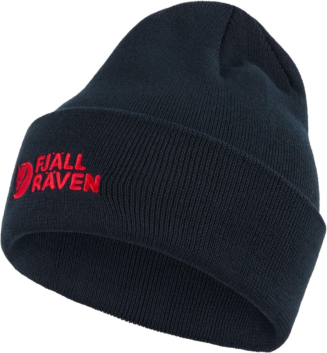 Fjallraven Vardag Men's Cuffed Beanie - Mid-Height Dark Navy