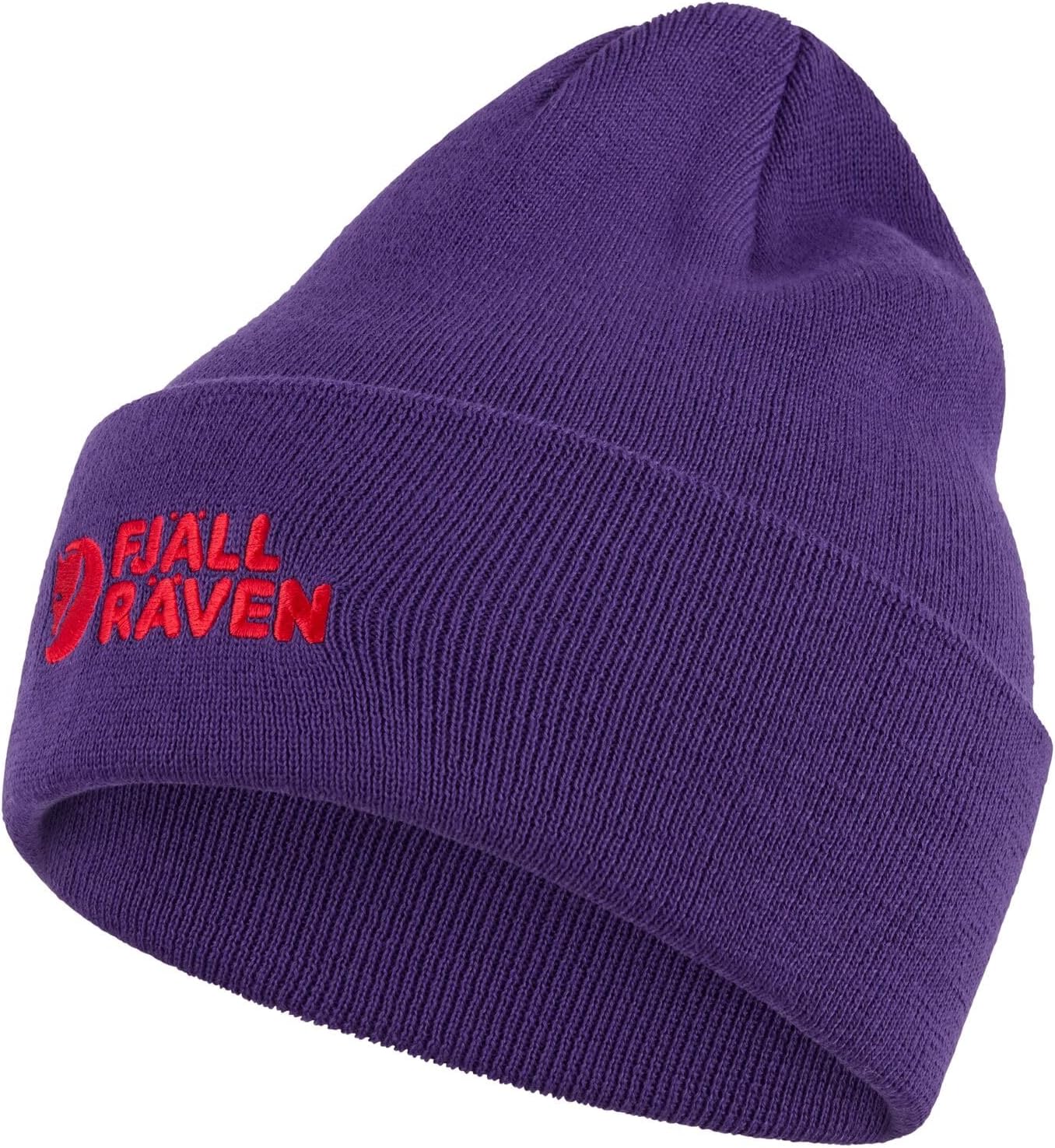 Fjallraven Vardag Men's Cuffed Beanie - Mid-Height Dark Violet