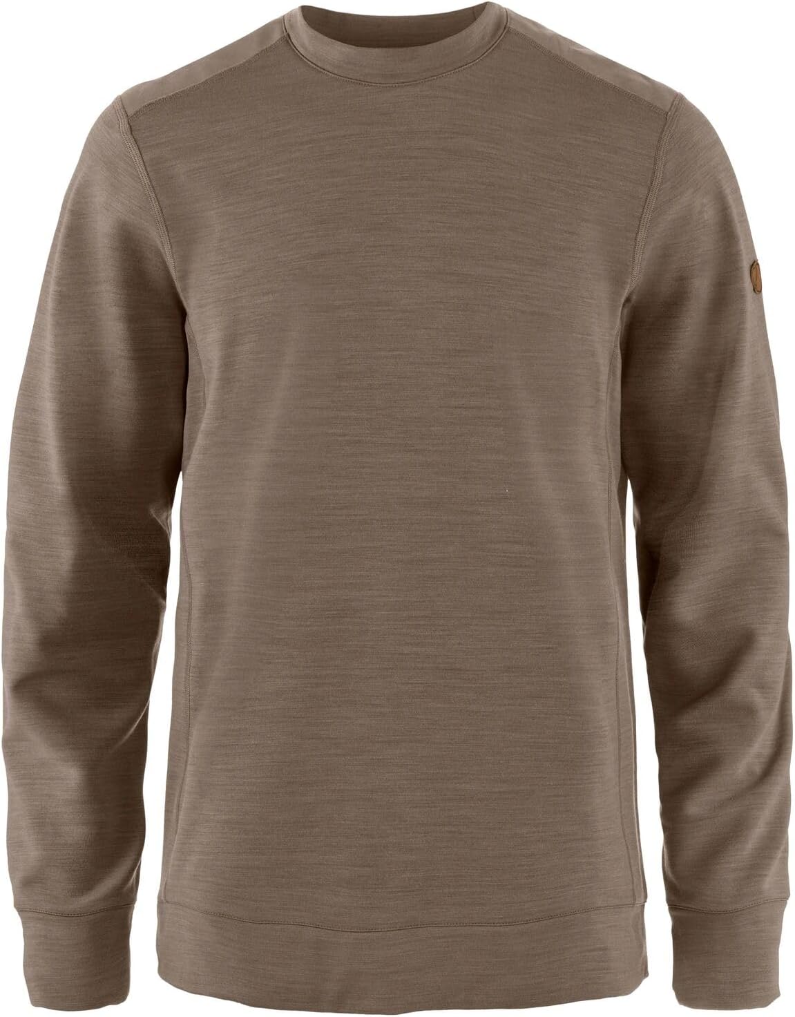 Fjällräven Keb Fleece Men's Crewneck - Insulated Fleece, Breathable Warmth, Durable Construction - Hiking, Travel Suede Brown