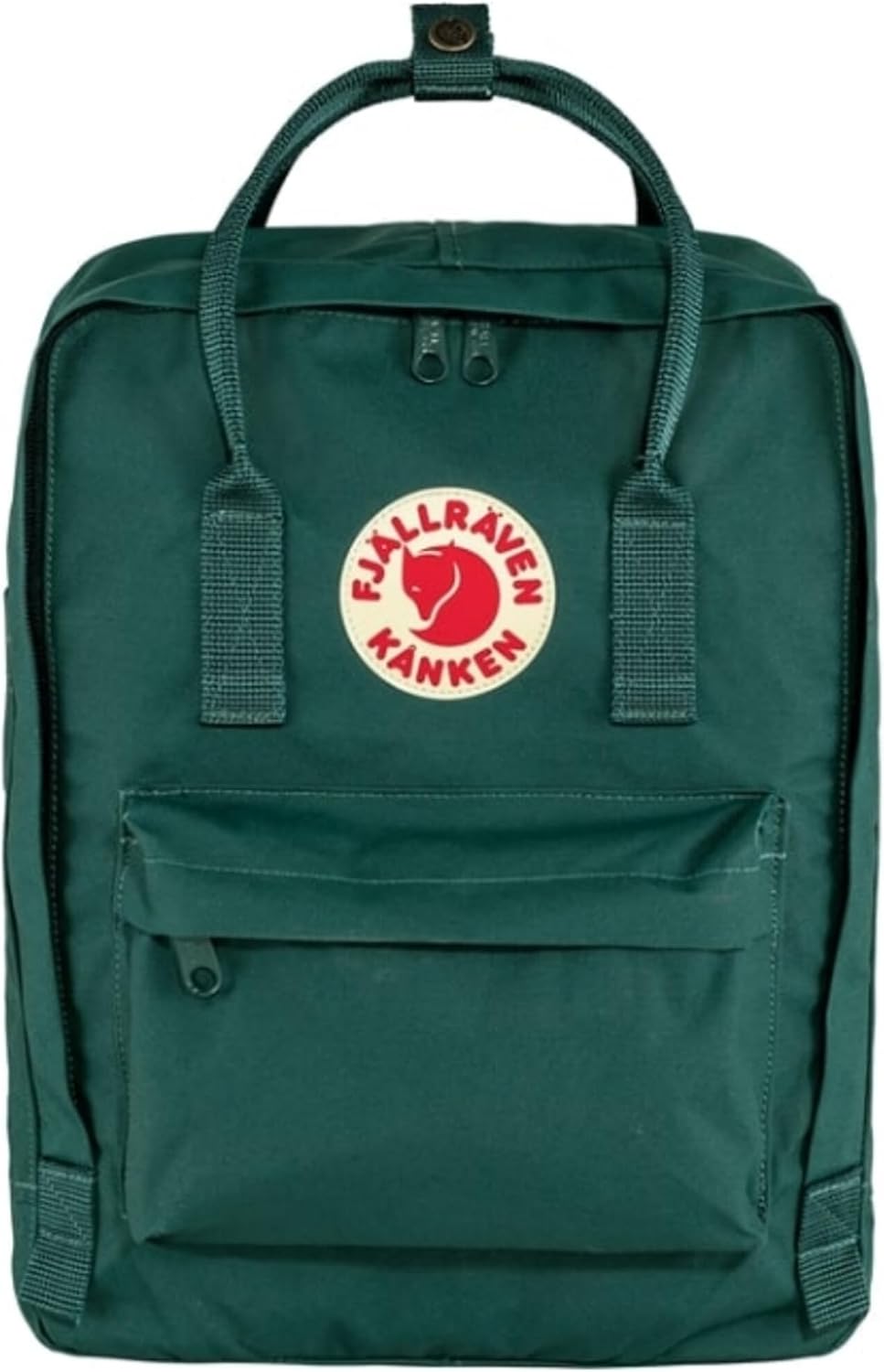 Fjällräven Kanken Backpack - Durable Vinylon Fabric, Water-Resistant, Classic Design - School, Travel Arctic Green