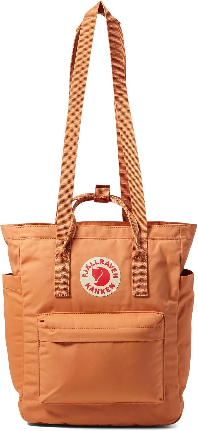 Fjällräven Kanken Backpack - Durable Vinylon Fabric, Water-Resistant, Classic Design - School, Travel Desert Brown