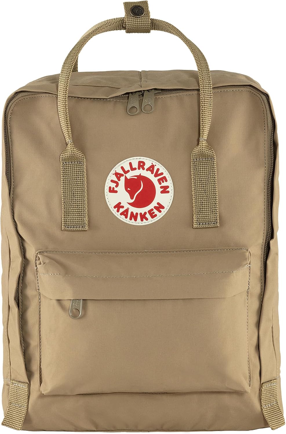 Fjällräven Kanken Backpack - Durable Vinylon Fabric, Water-Resistant, Classic Design - School, Travel Clay