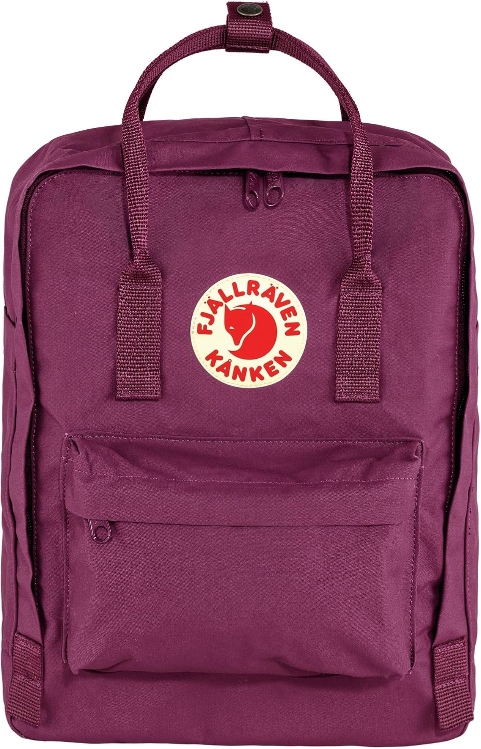 Fjällräven Kanken Backpack - Durable Vinylon Fabric, Water-Resistant, Classic Design - School, Travel Royal Purple