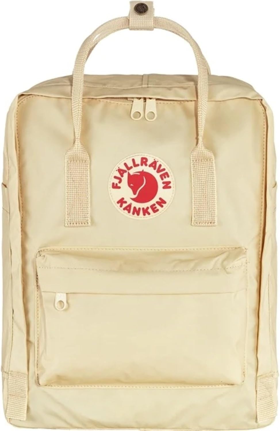 Fjällräven Kanken Backpack - Durable Vinylon Fabric, Water-Resistant, Classic Design - School, Travel Light Oak