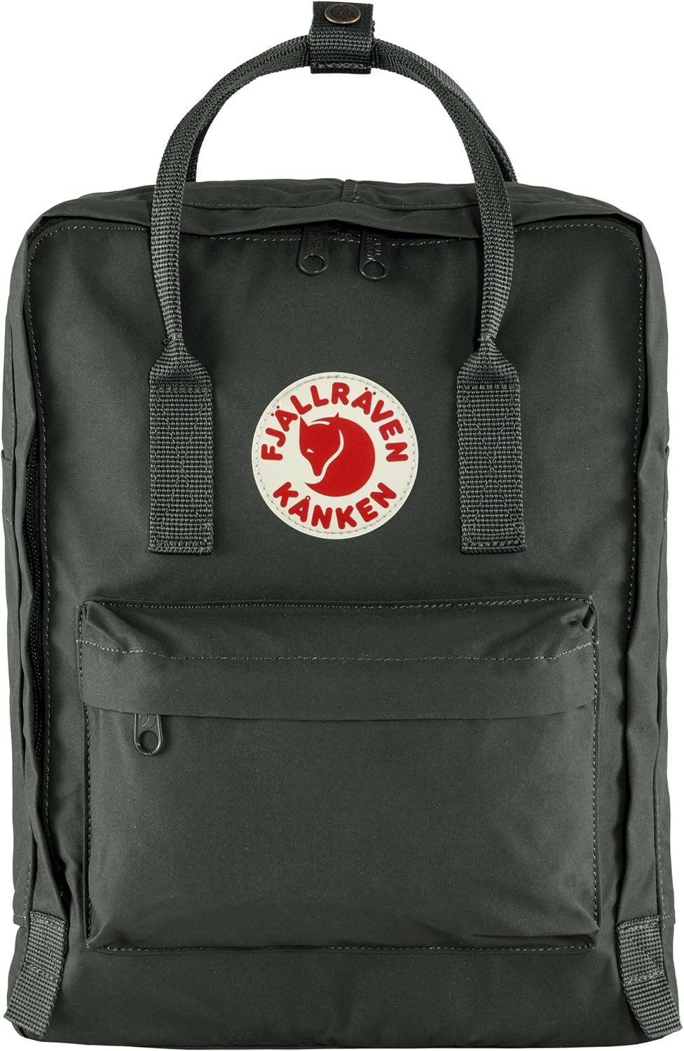Fjällräven Kanken Backpack - Durable Vinylon Fabric, Water-Resistant, Classic Design - School, Travel Forest Green