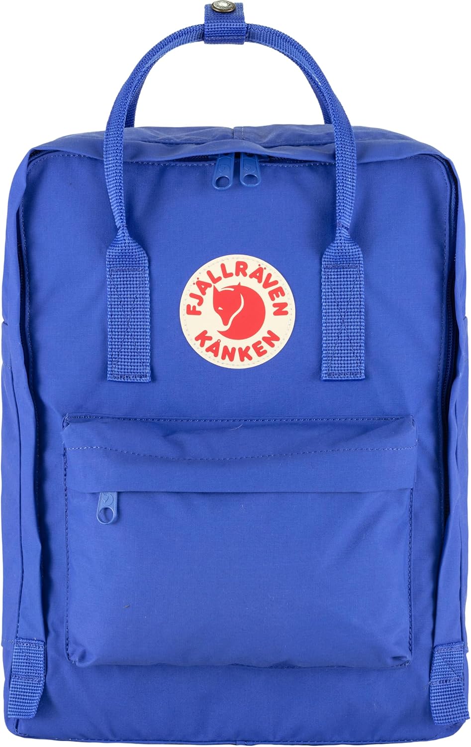 Fjällräven Kanken Backpack - Durable Vinylon Fabric, Water-Resistant, Classic Design - School, Travel Cobalt Blue