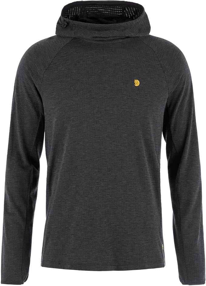 Fjallraven Bergtagen Midlayer Men's Fleece Full-Zip Midlayer Hoody Black