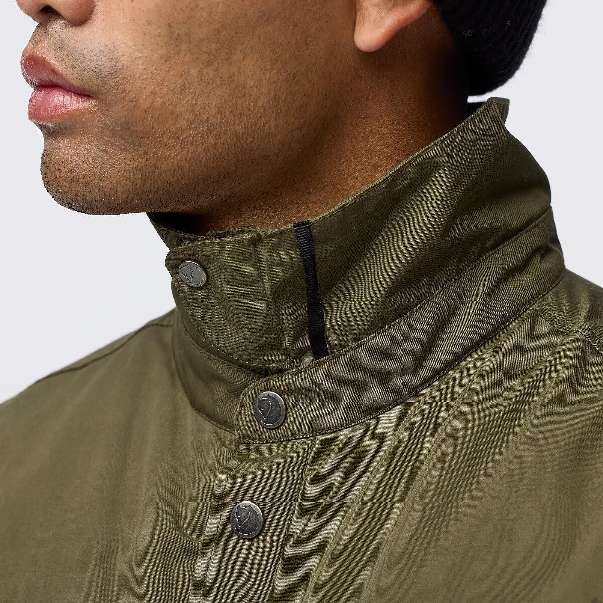 Fjallraven Ovik Down Shirt Men's Insulated Puffer Jacket Laurel Green