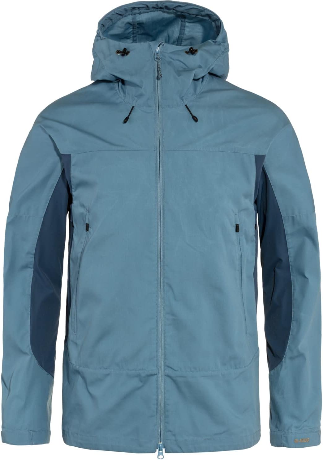 Fjällräven Abisko Lite Men's Trekking Jacket - Lightweight, Stretch, Comfortable, Wind-Resistant Fabric - Hiking, Trekking Dawn Blue/Indigo Blue