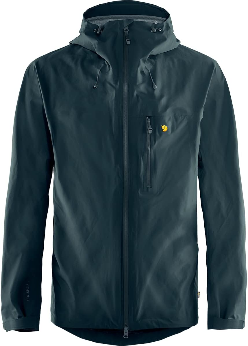 Fjallraven Men's Bergtagen Lite Eco-shell Jacket - Mountain Blue - Large