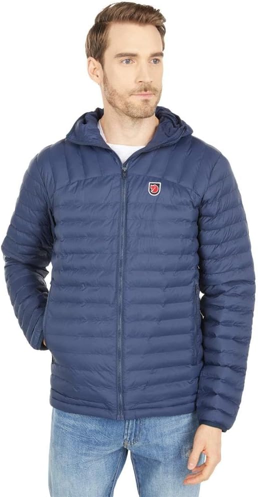Fjallraven Expedition Latt Men's Insulated Full-Zip Midlayer Hoody Navy