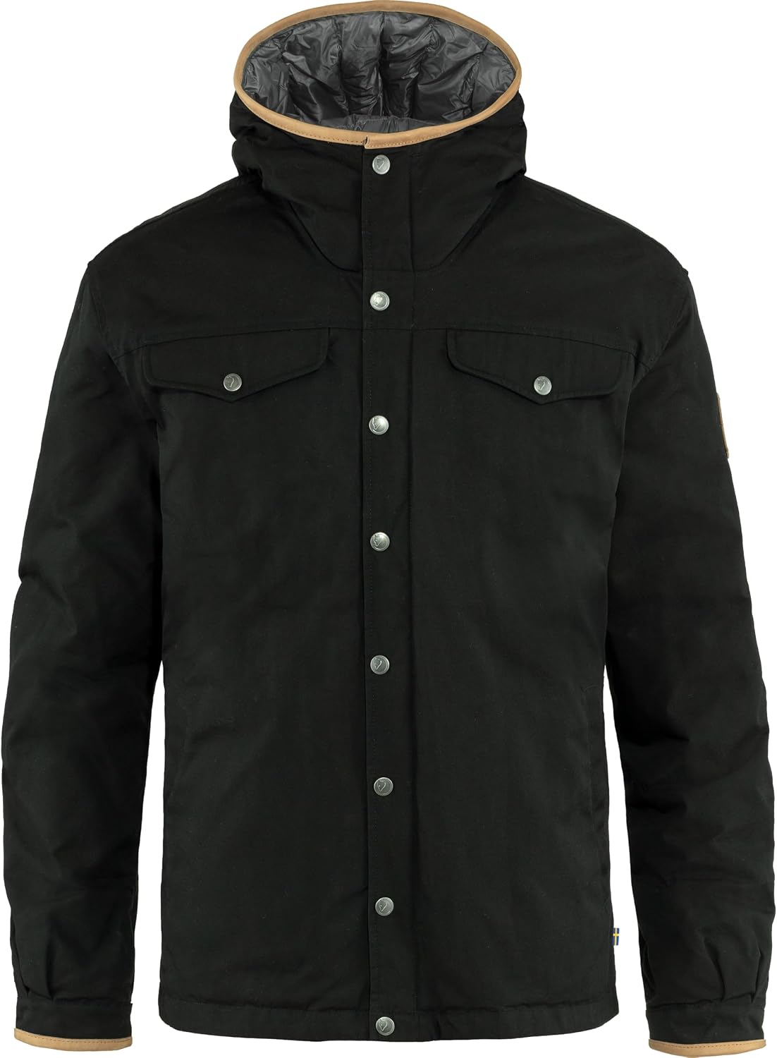 Fjallraven Greenland No. 1 Men's Insulated Down Jacket - Water Resistant Black