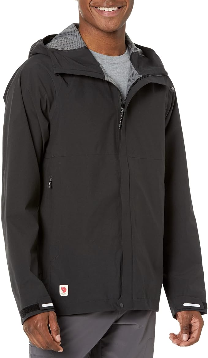 Fjällräven HC Hydratic Trail Men's Shell Jacket - Waterproof, Windproof, Insulated, Breathable Fabric - Hiking, Trekking Black