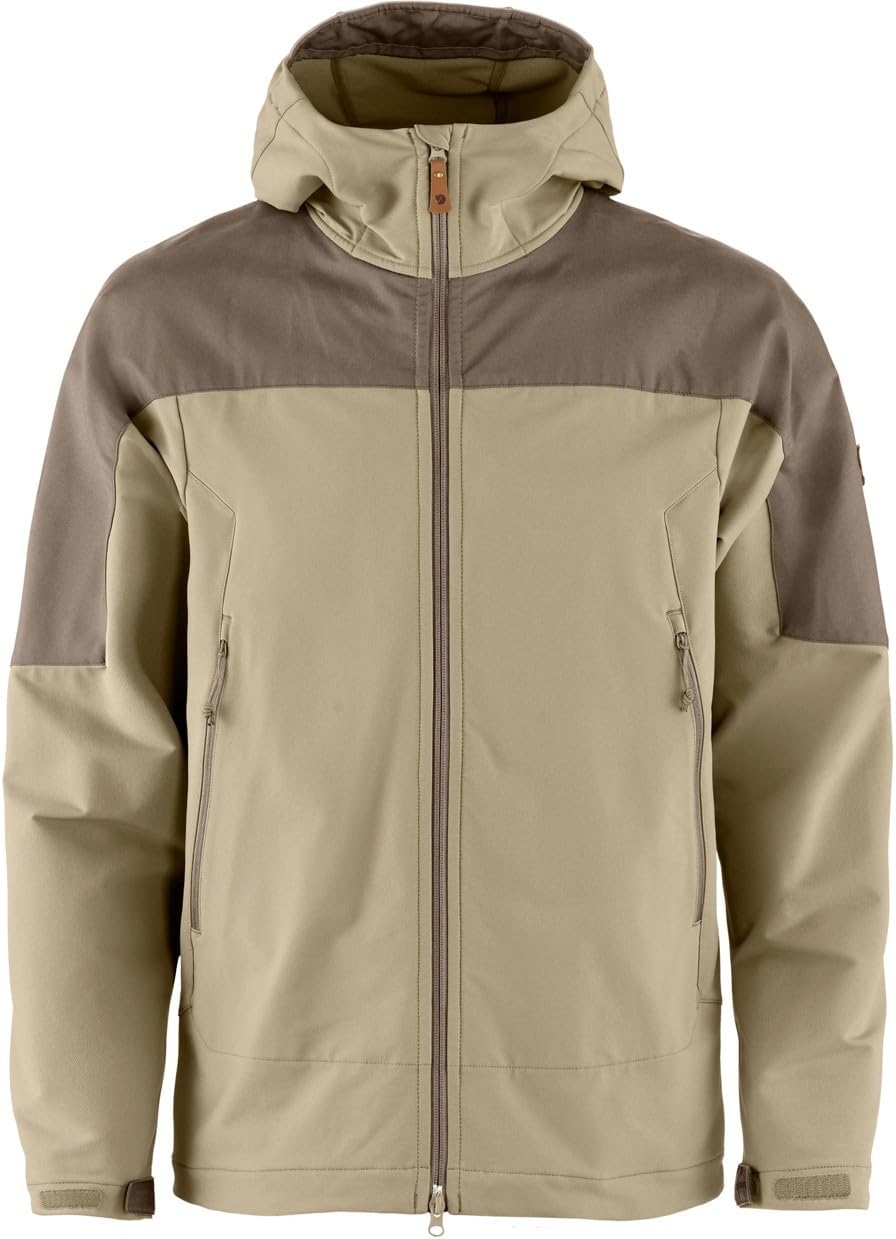 Fjällräven Keb Agile Winter Jacket Men's Winter Jacket Fossil/Suede Brown