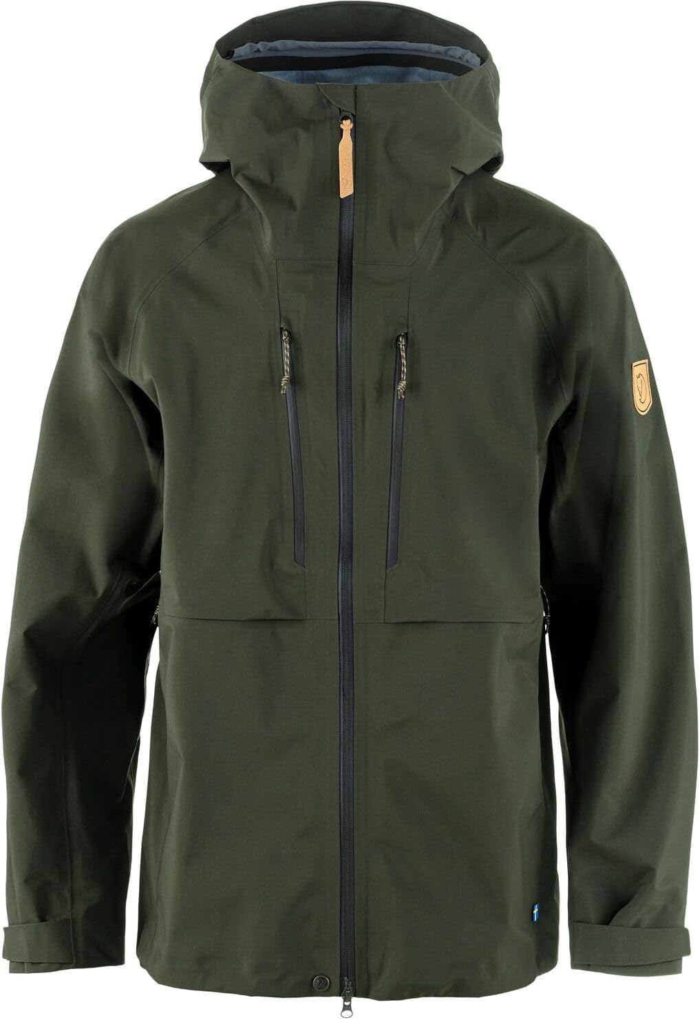 Fjällräven Keb GTX Men's Shell Jacket - Waterproof GORE-TEX Shell, Breathable, Durable, Lightweight - Hiking, Trekking Deep Forest