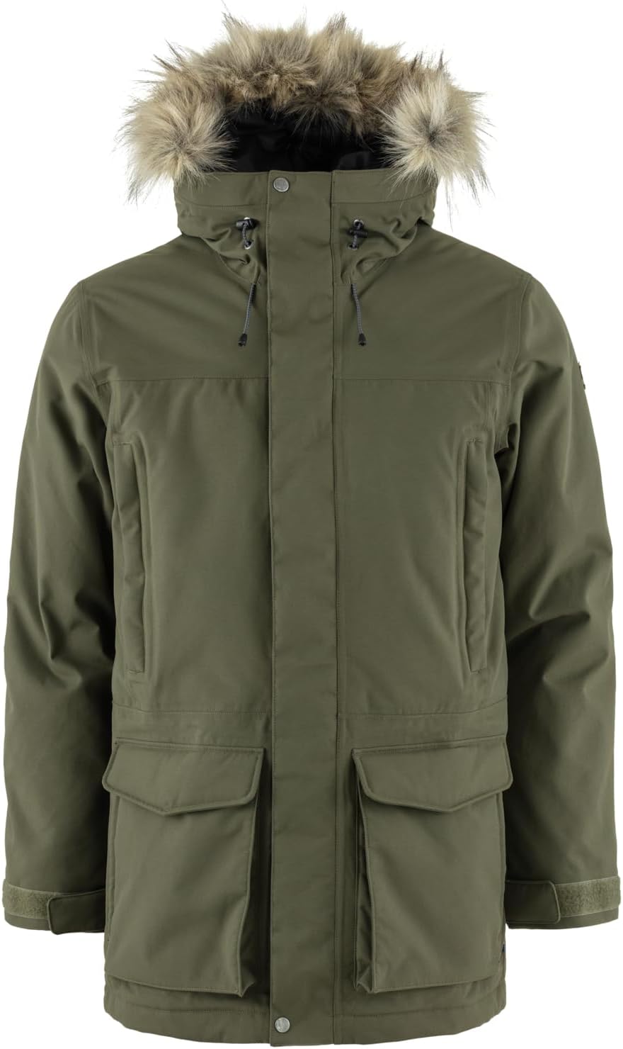 Fjällräven Nuuk Lite Parka Men's Coat - Insulated Waterproof Lightweight Winter Jacket for Outdoor Use Dark Navy