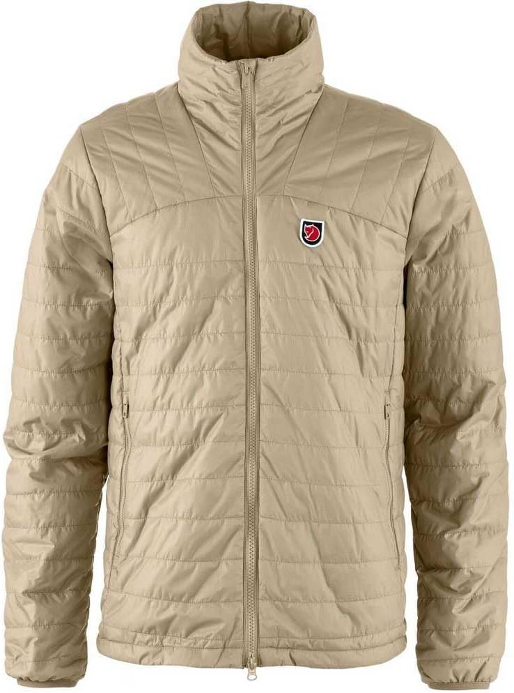 Fjällräven Expedition X-Latt Men's Jacket - Water and Wind Resistant, Insulated, Lightweight, Packable - Hiking, Trekking Fossil