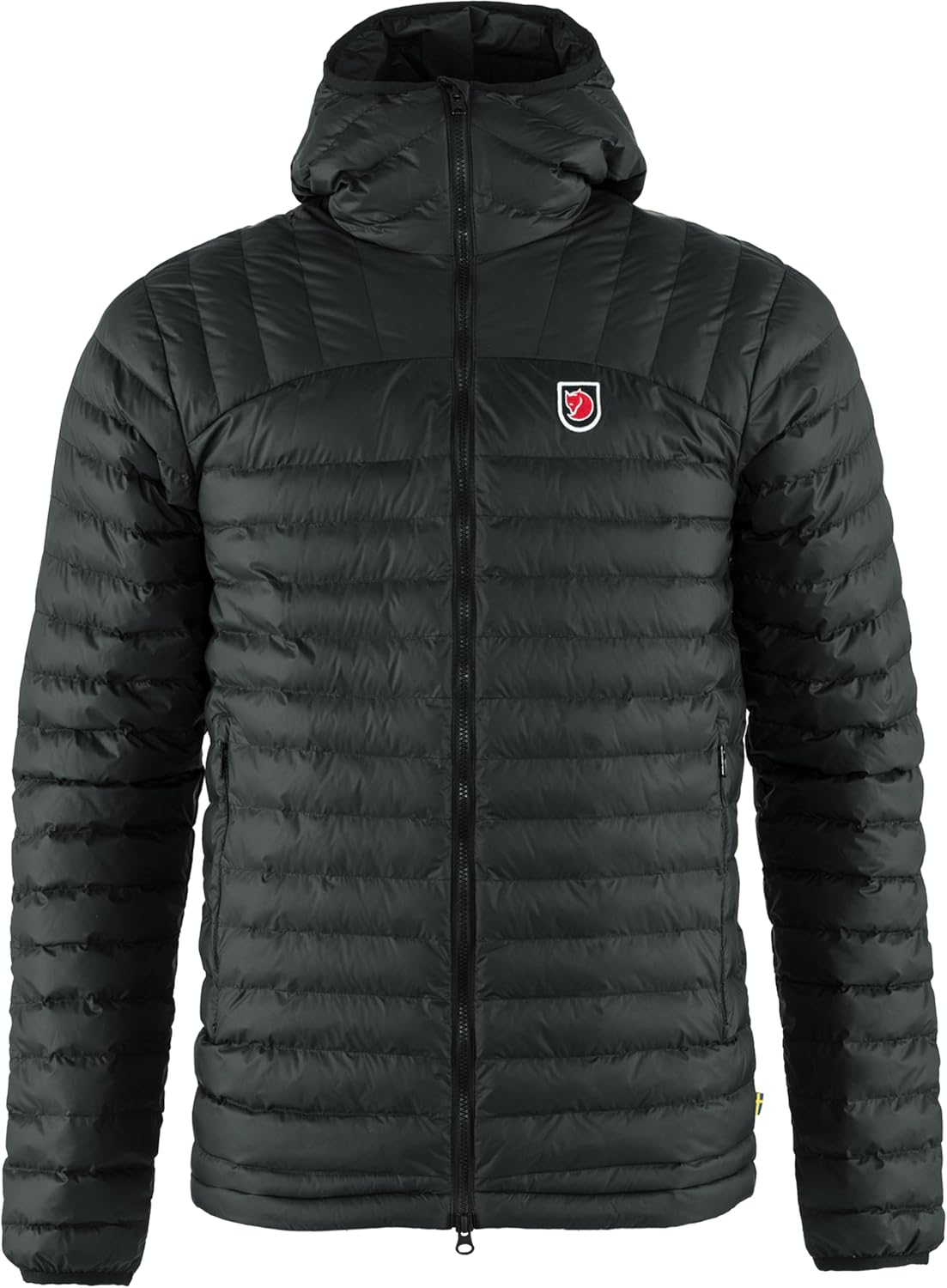 Fjallraven Expedition Latt Men's Insulated Full-Zip Midlayer Hoody Black