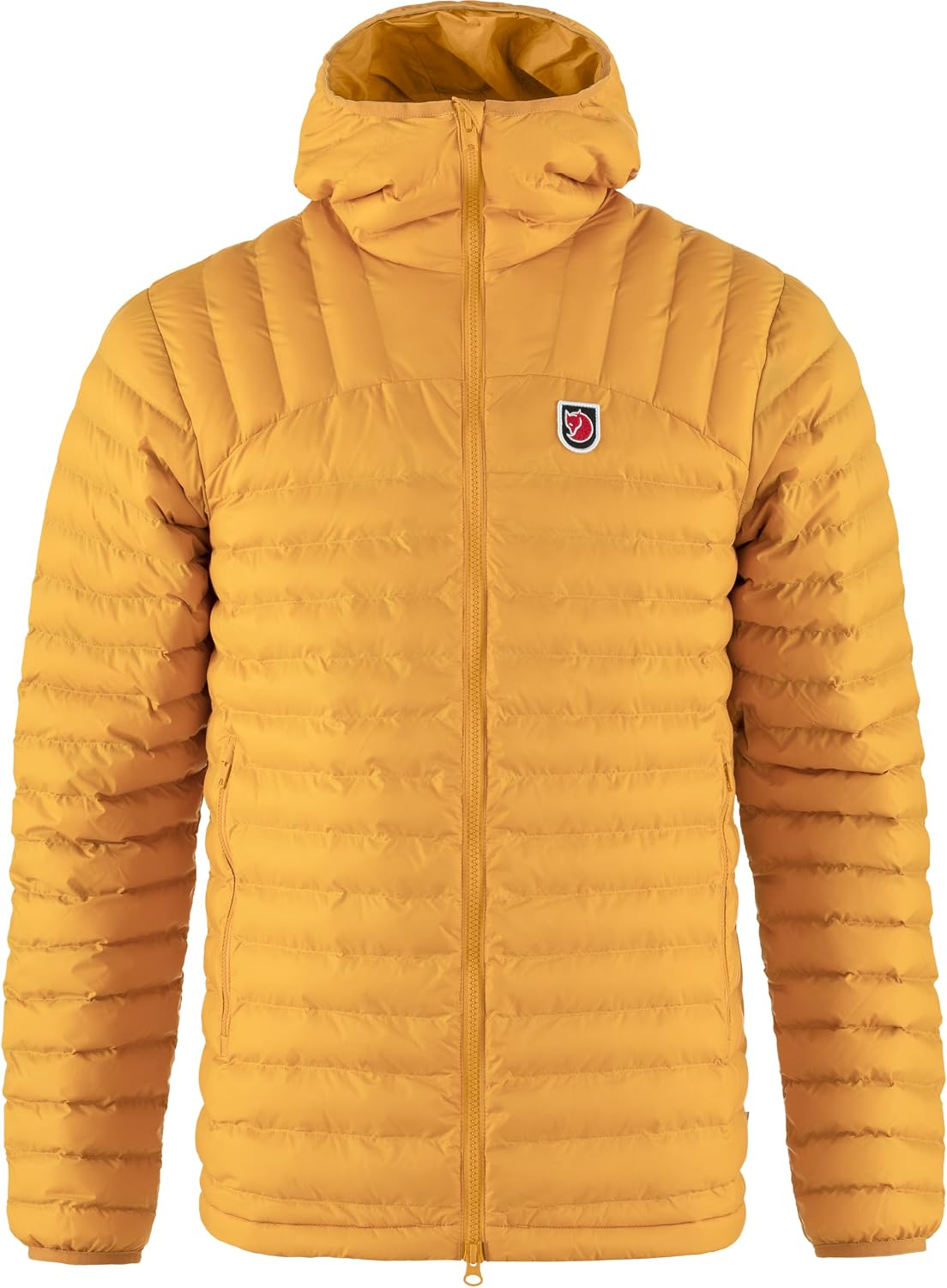 Fjallraven Expedition Latt Men's Insulated Full-Zip Midlayer Hoody Mustard Yellow