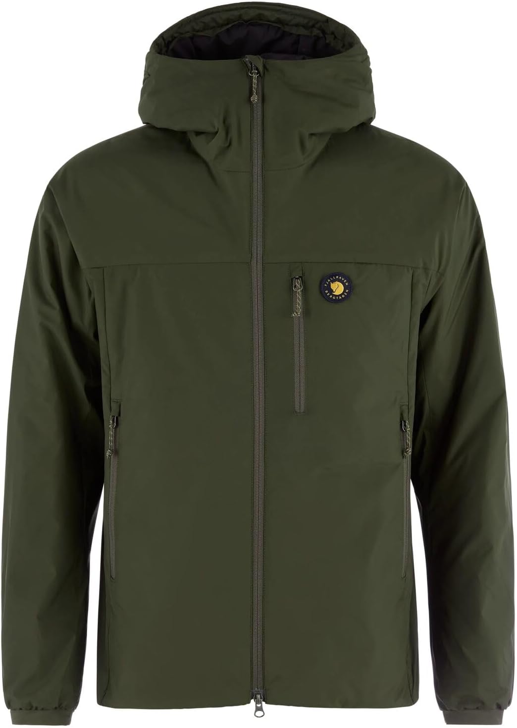 Fjällräven Bergtagen 60 Insulation Men's Jacket - Lightweight Insulation, Packable Warmth, Technical Fit - Hiking, Trekking Deep Forest/Black