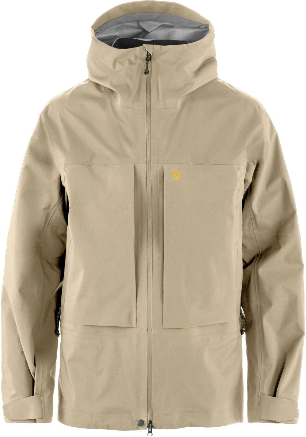 Fjällräven Bergtagen GTX Touring Men's Jacket - Waterproof GORE-TEX, Vented, Lightweight, Technical Fit - Hiking, Trekking Fossil