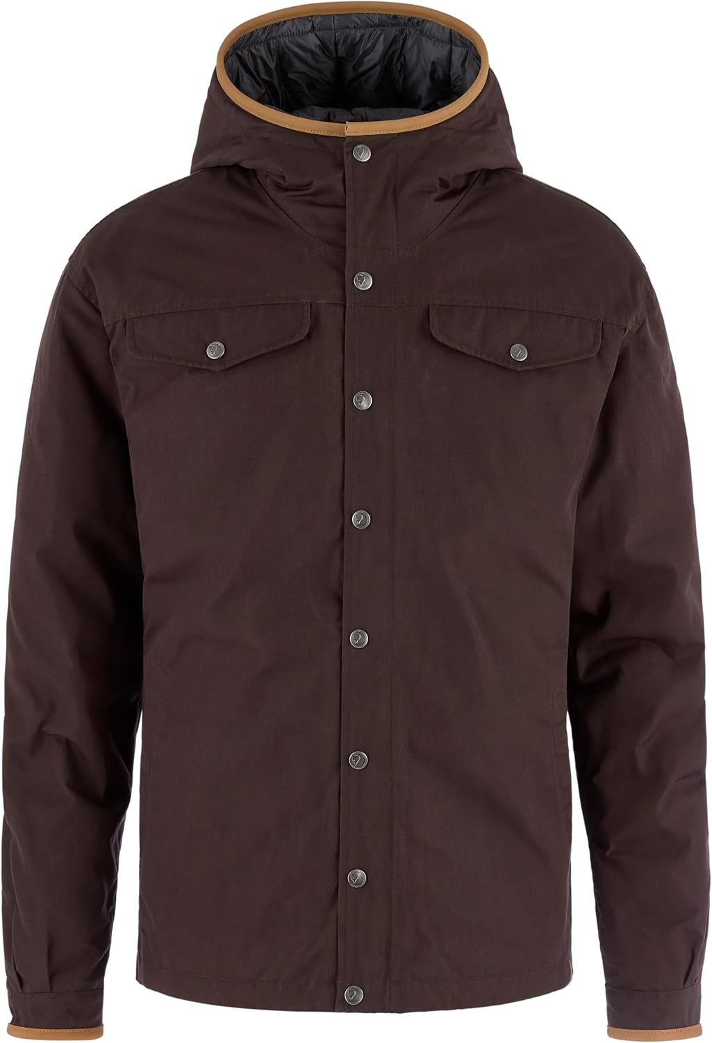 Fjallraven Greenland No. 1 Men's Insulated Down Jacket - Water Resistant Black Oak