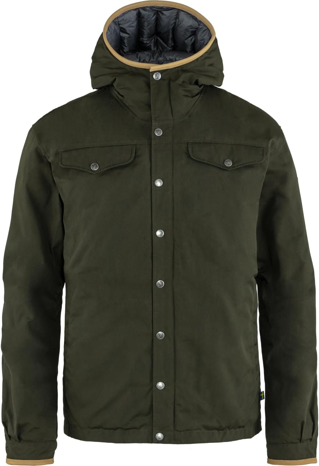 Fjallraven Greenland No. 1 Men's Insulated Down Jacket - Water Resistant Deep Forest