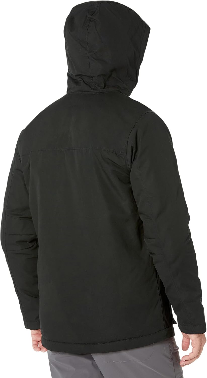 Fjallraven Greenland Winter Men's Insulated Full-Zip Midlayer Jacket Black