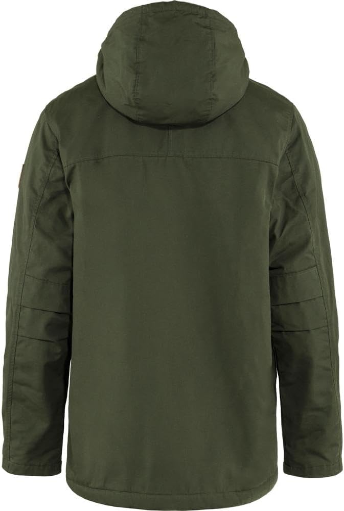 Fjallraven Greenland Winter Men's Insulated Full-Zip Midlayer Jacket Deep Forest