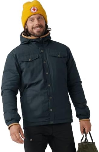 Fjallraven Greenland No. 1 Men's Insulated Down Jacket - Water Resistant Dark Navy