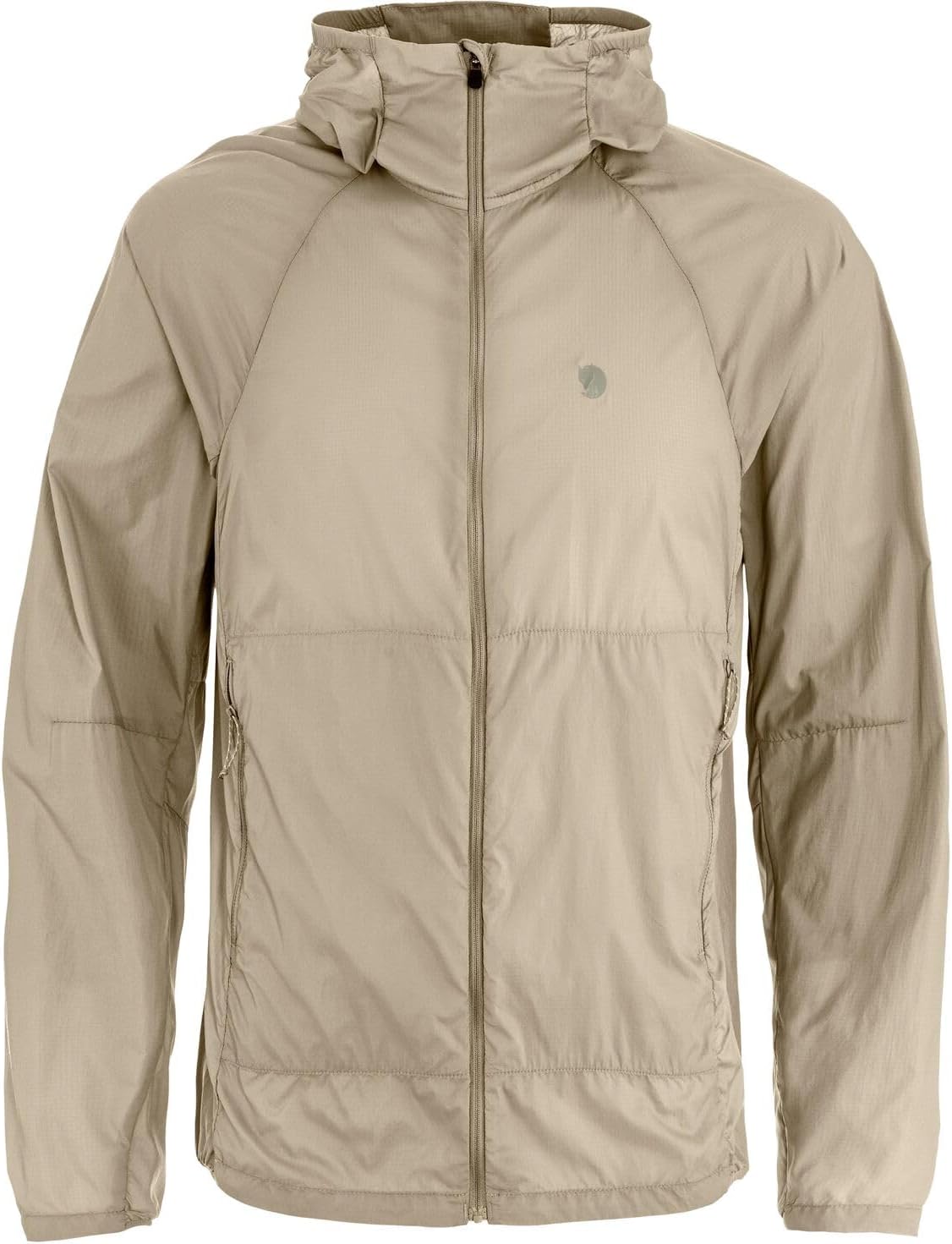 Fjällräven Keb Latt Men's Wind Jacket - Water and Wind Resistant, Insulated, Lightweight, Packable - Hiking, Trekking Fossil
