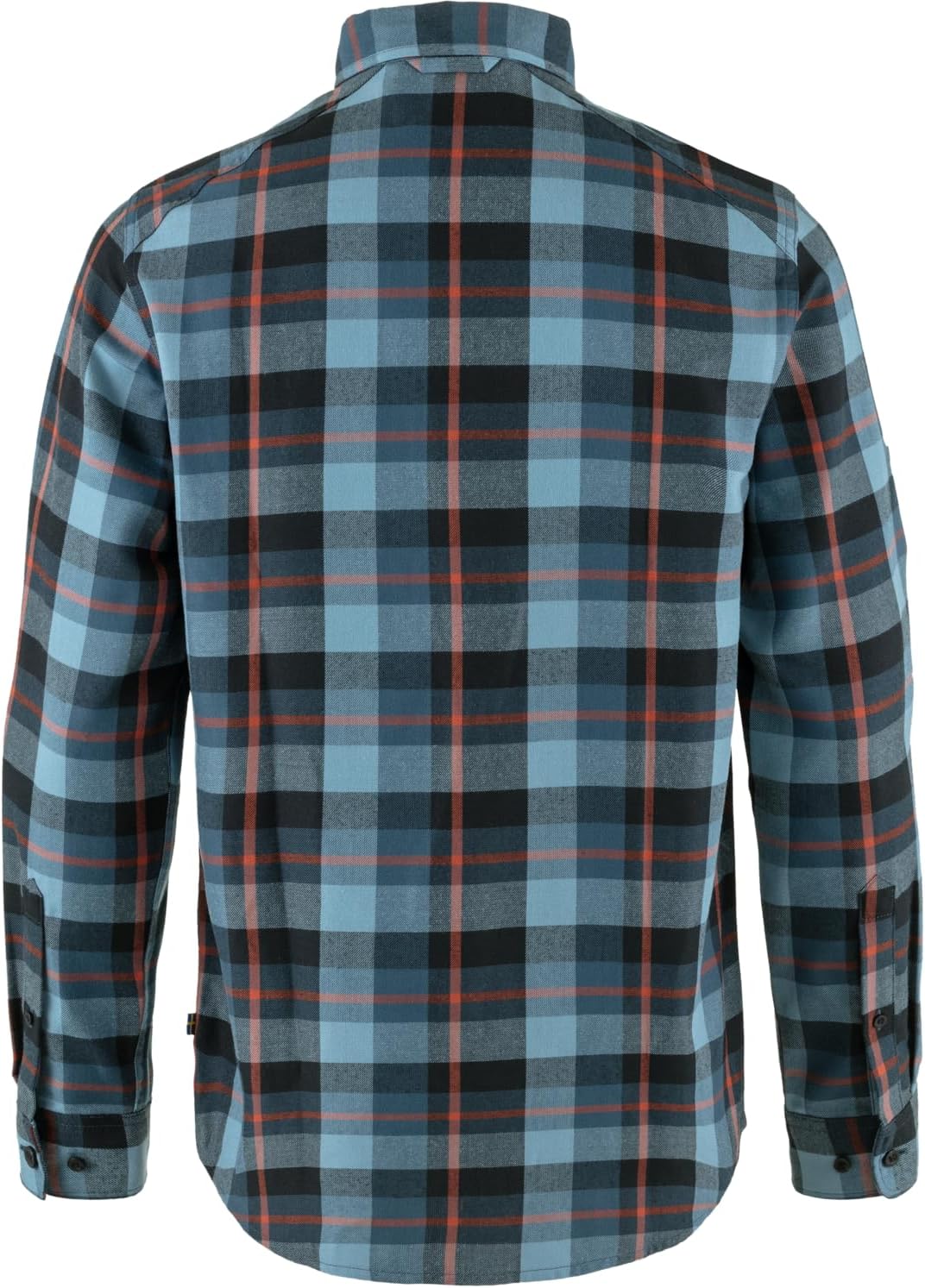 Fjallraven Fjallglim Relaxed Shirt Men's Long Sleeve Flannel Indigo Blue/Dawn Blue