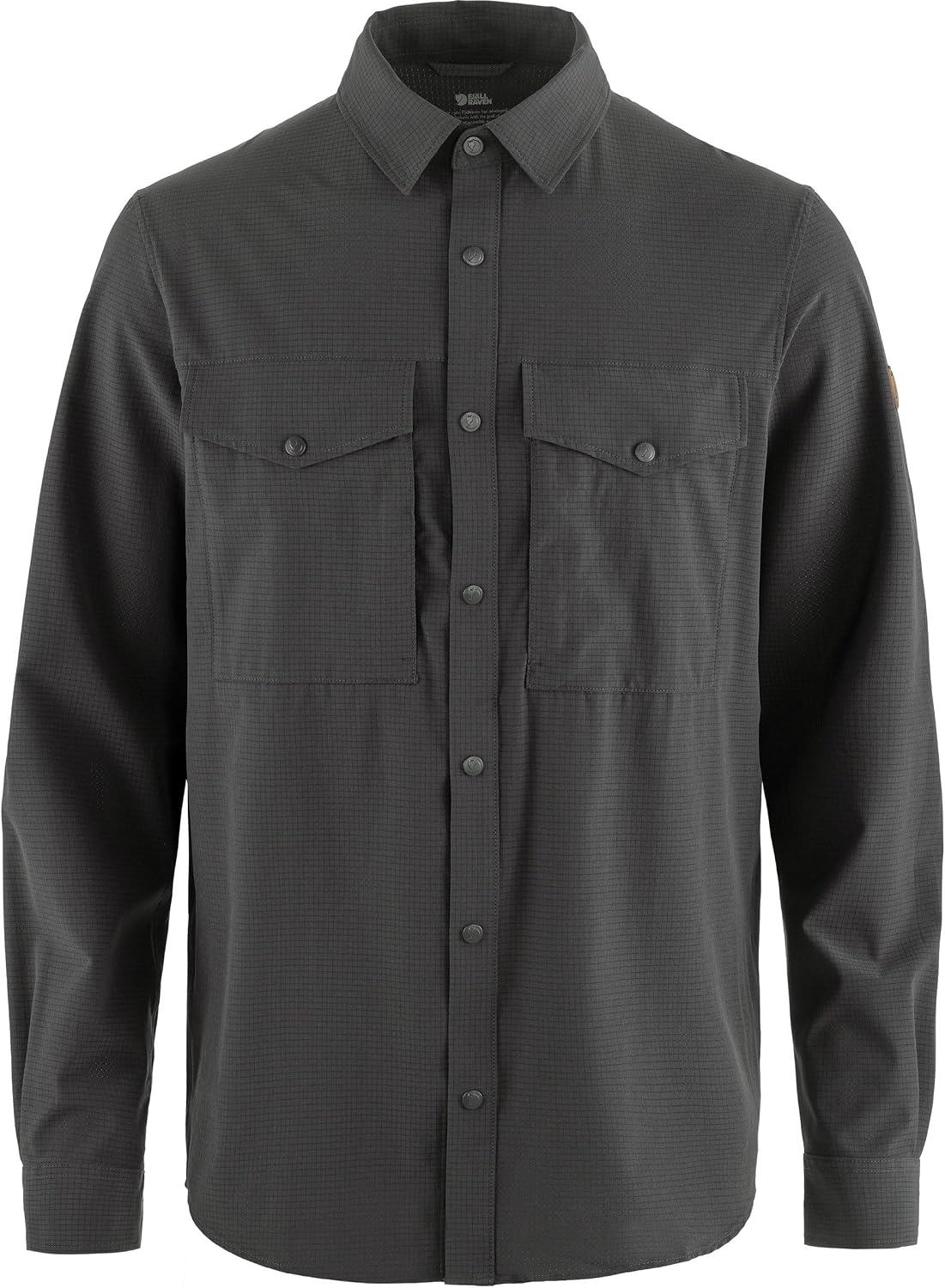 Fjällräven Men's Abisko Trekking Shirt Dark Grey