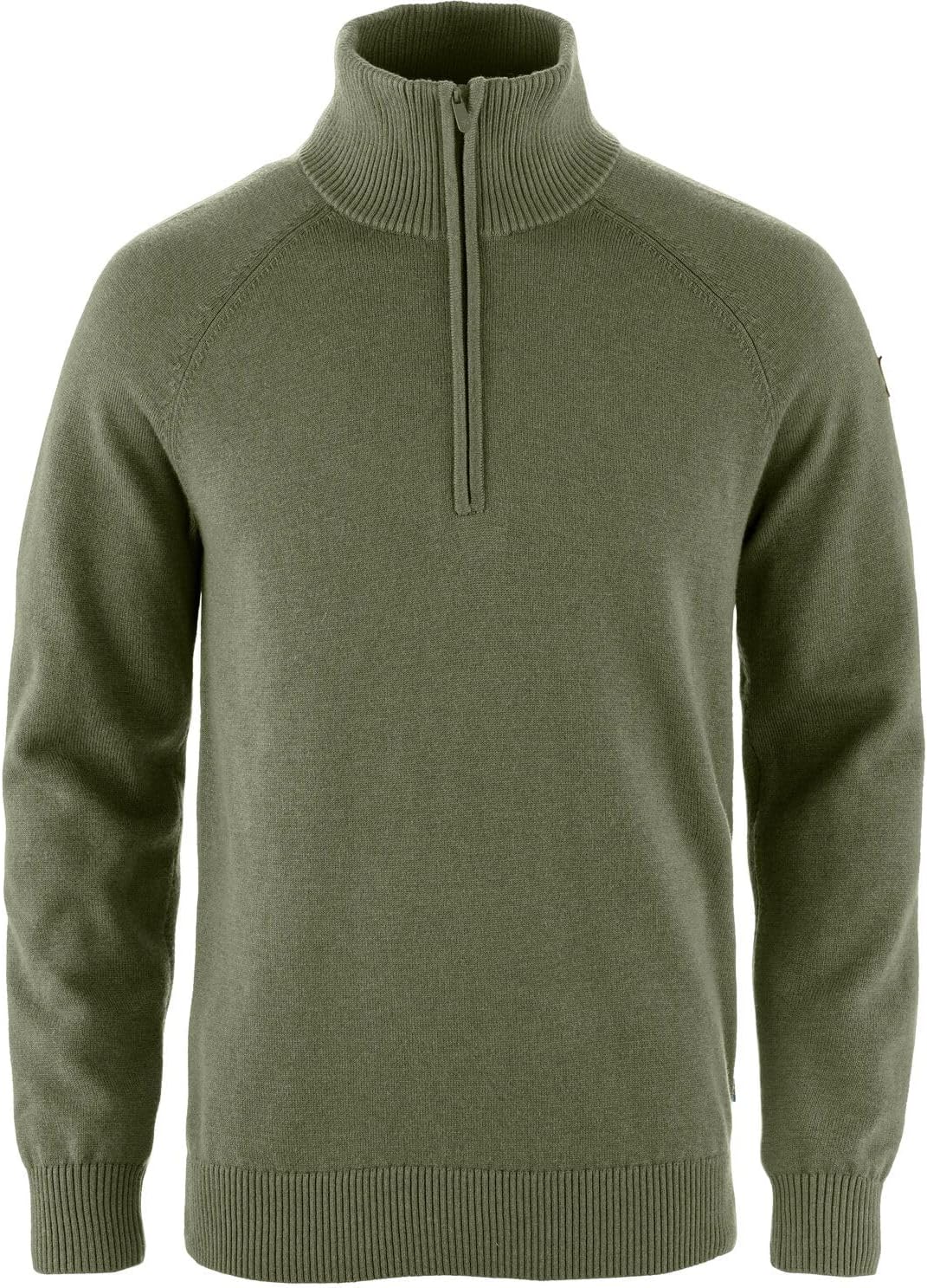 Fjällräven Övik Lite Half Zip Men's Sweater Laurel Green