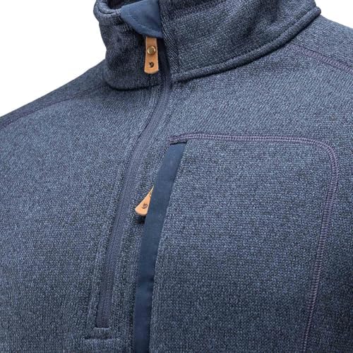 Fjällräven Men's Övik Fleece 1/2 Zip Navy