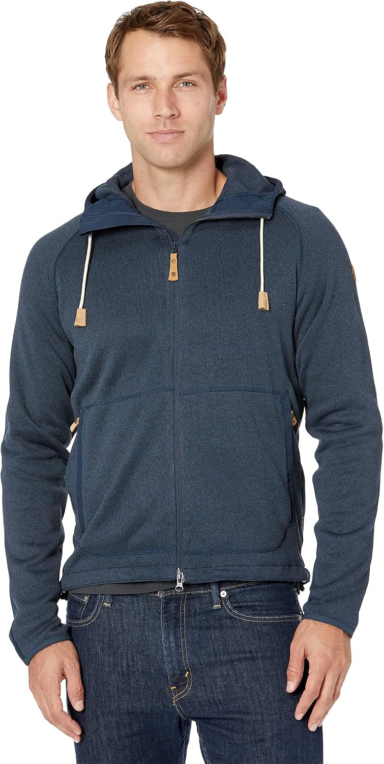 Fjällräven Men's Ovik Fleece Hoodie M Navy