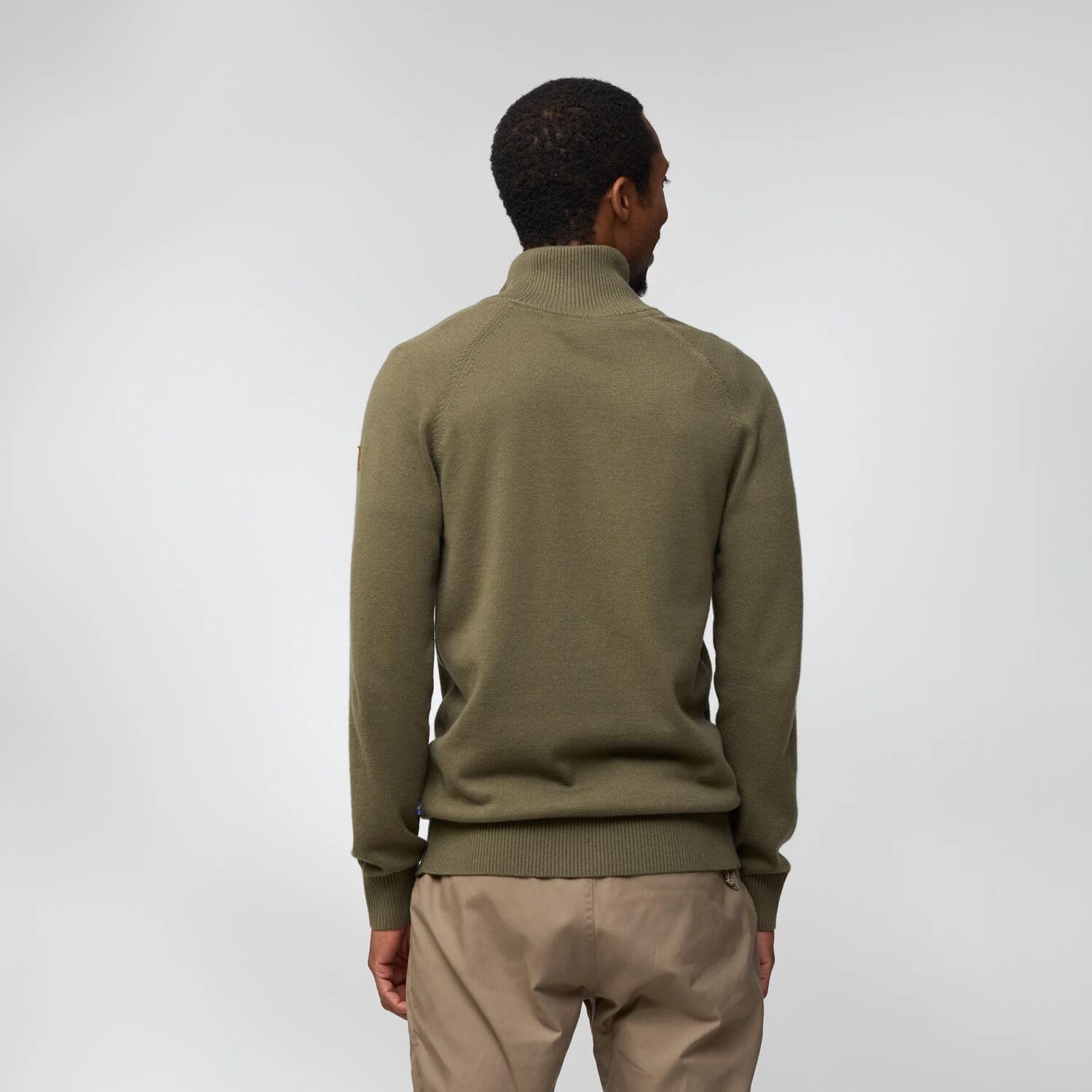 Fjällräven Övik Lite Half Zip Men's Sweater Dark Navy