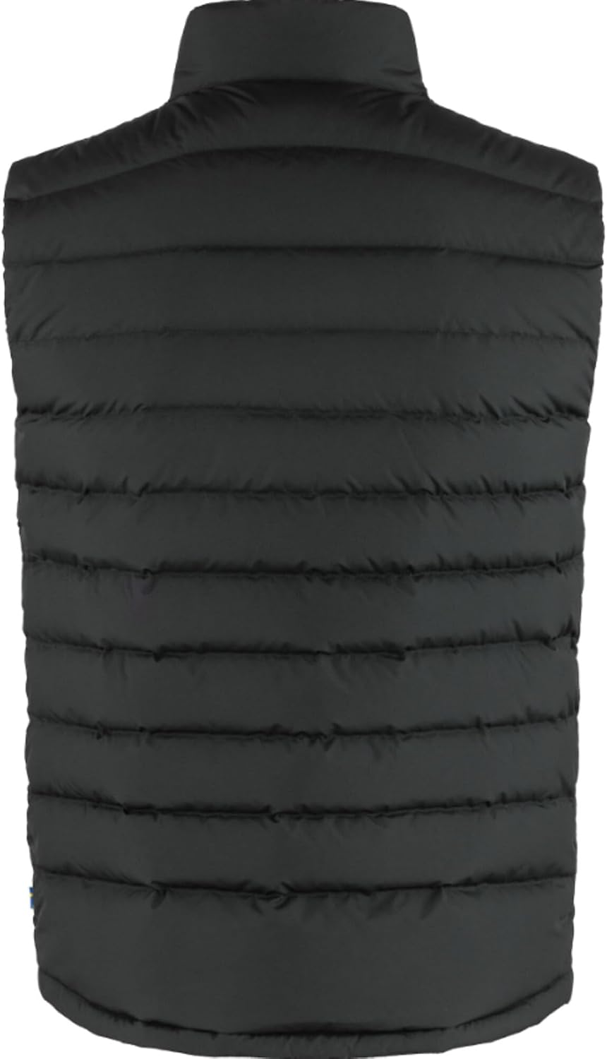 Fjallraven Greenland Down Liner Men's Insulated Down Full-Zip Midlayer Vest Black