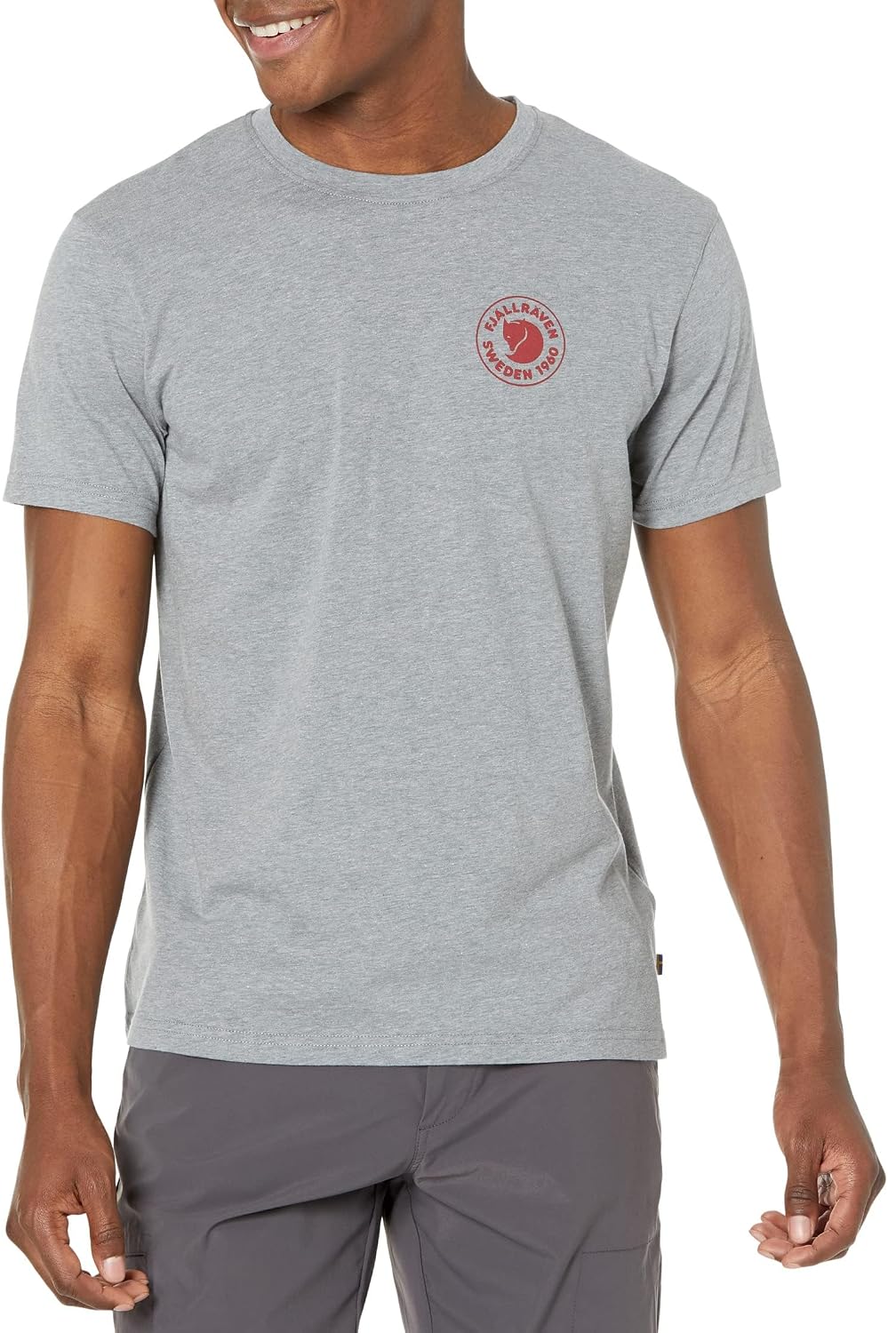 Fjällräven 1960 Logo Men's T-Shirt Grey Melange