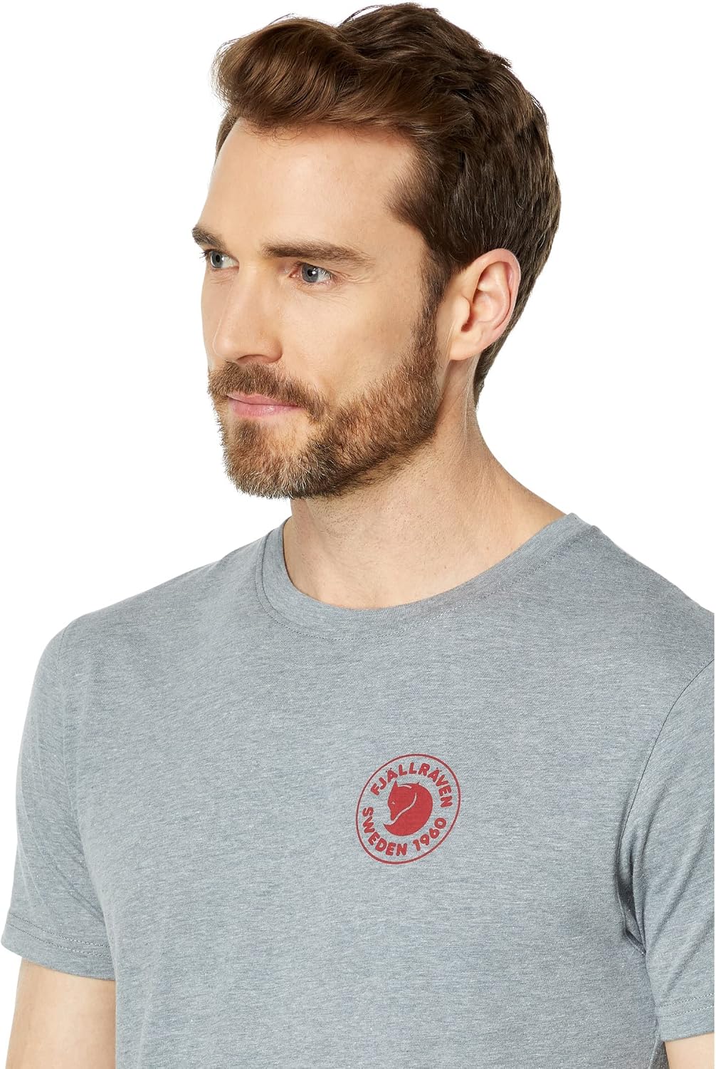 Fjällräven 1960 Logo Men's T-Shirt Grey Melange