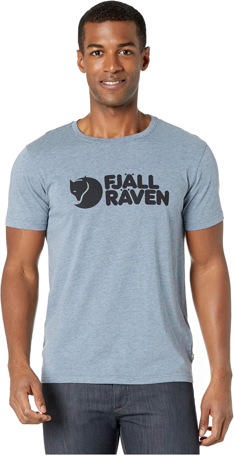 Fjällräven Men's 1960 Logo T-Shirt Uncle Blue/Melange