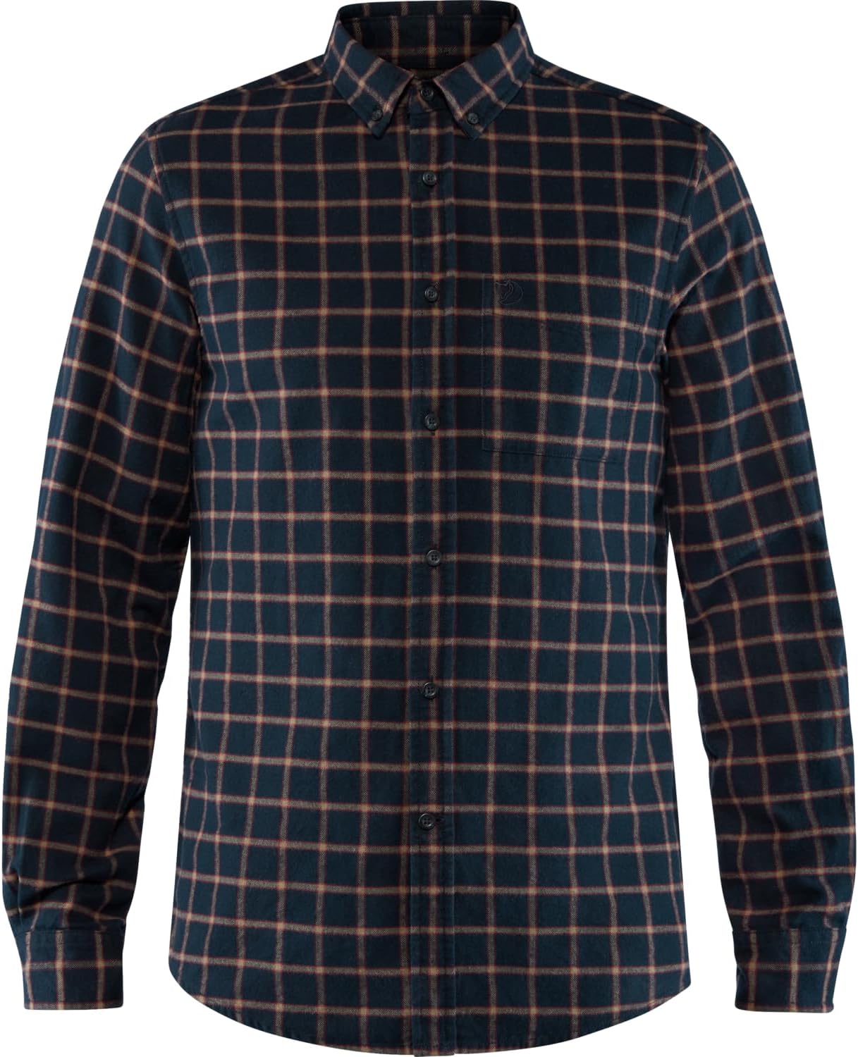 Fjällräven Heavy Classic Men's T-Shirt - Durable, Comfortable, Heavyweight Cotton Fabric - Hiking, Travel Dark Navy
