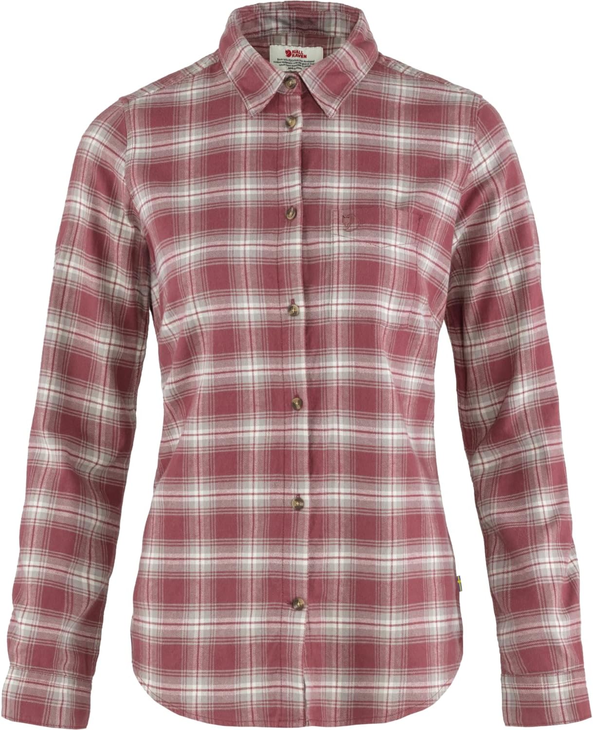Fjällräven Heavy Classic Men's T-Shirt - Durable, Comfortable, Heavyweight Cotton Fabric - Hiking, Travel Mesa Purple/Fog