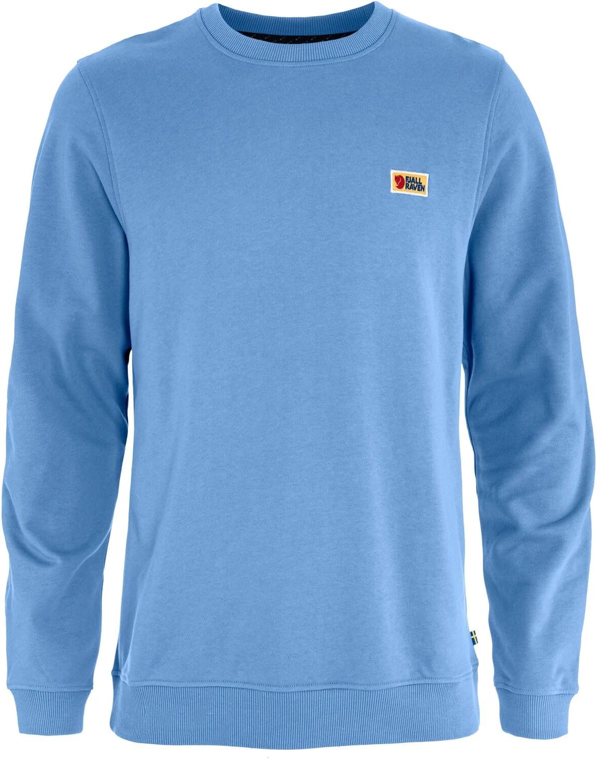 Fjällräven Vardag Men's Sweater - Breathable, Comfortable, Soft Cotton Fabric - Hiking, Travel Ultramarine
