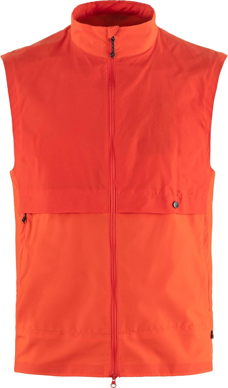 Fjallraven Hoja Adventure Men's Full-Zip Midlayer Vest Flame Orange