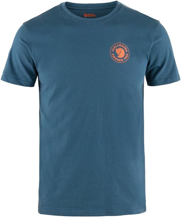 Fjällräven 1960 Logo Men's T-Shirt Indigo Blue