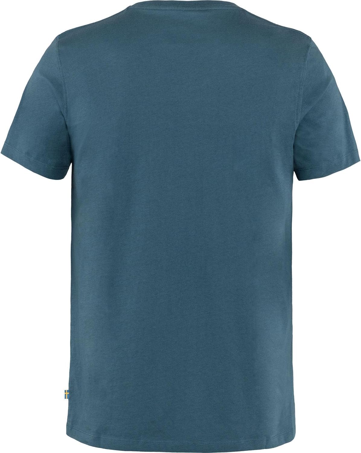 Fjällräven Arctic Fox T-Shirt Men's Shirt Indigo Blue
